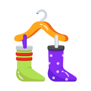 Hosiery, Drying, Socks, Stocking, Clothes icon