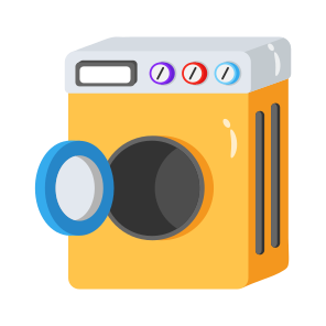 Machine, Appliance, Electronic, Housekeeping, Laundry icon