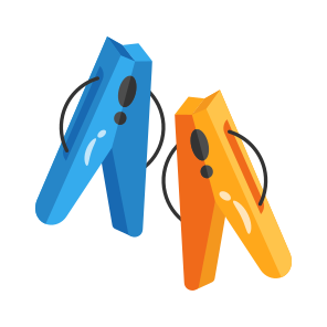 Pin, Clips, Tool, Accessory, Supplies icon
