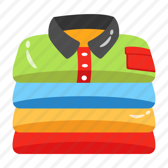 Shirt, Clothes, Apparel, Garment, Folded preview