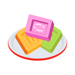 Soap, Bars, Bubbles, Housekeeping, Laundry icon