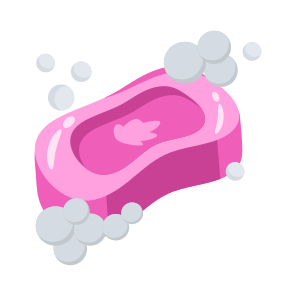 Soap, Bubbles, Housekeeping, Laundry, Washing icon