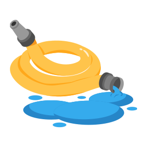 Water, Pipe, Hose, Sprinkler, Housekeeping icon