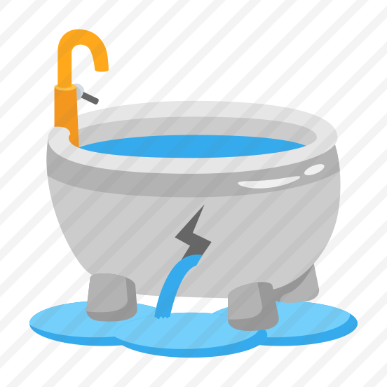 Cracked, Bathtub, Leaking, Broken, Damaged preview