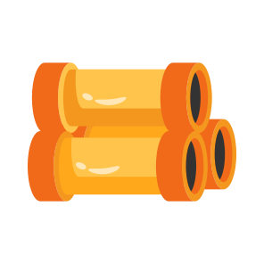 Pipe, Connectors, Sections, Pipes, Fitting icon