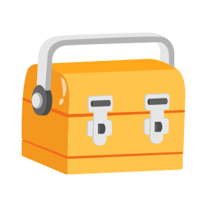 Tool, Box, Repair, Kit, Plumber icon