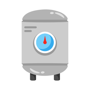 Water, Heater, Hot, Electric, Tank icon