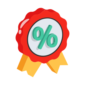 Discount, Sale, Offer, Badge, Reward icon