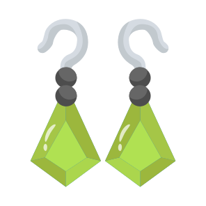 Earrings, Adornment, Jewellery, Fashion, Danglers icon