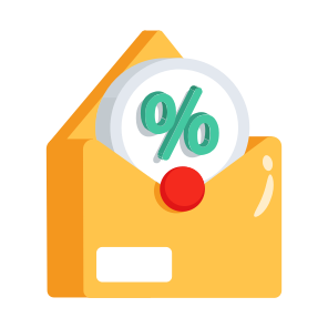 Email, Offer, Sale, Message, Correspondence icon