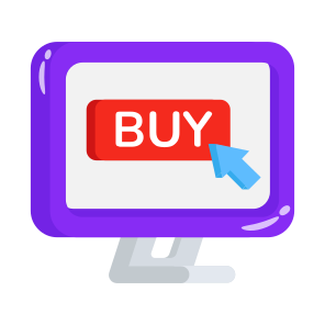 Online, Ecommerce, Buy, Purchase, Cursor icon