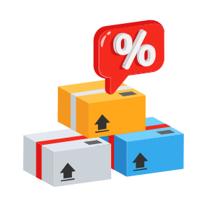 Sale, Offer, Discount, Shipping, Delivery icon