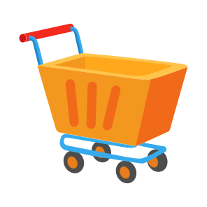 Trolley, Cart, Handcart, Pushcart, Buy icon