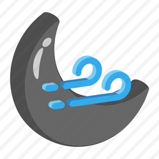 Breeze, Nightfall, Midnight, Nighttime, Moon preview