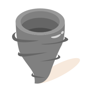 Cyclone, Hurricane, Whirlwind, Typhoon, Weather icon