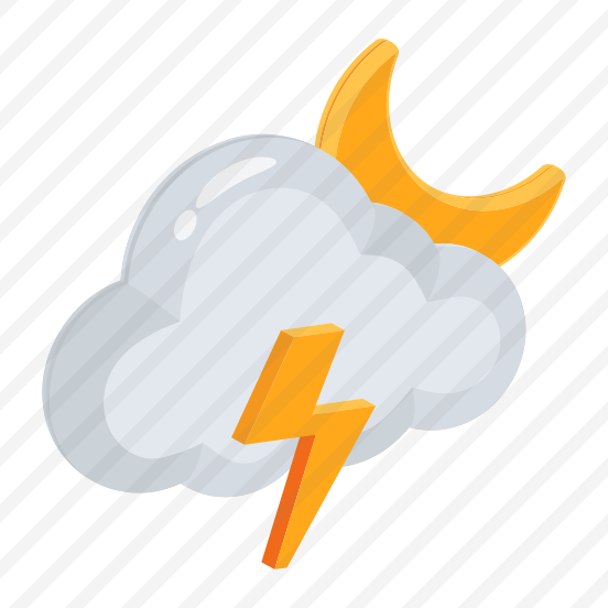 Lightning, Storm, Thunder, Night, Stratus preview