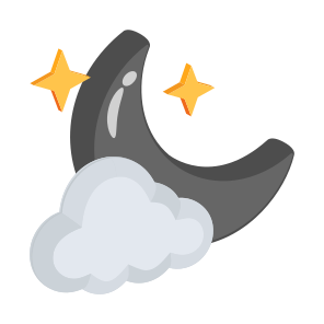 Nightfall, Midnight, Nighttime, Nimbus, Stratus icon