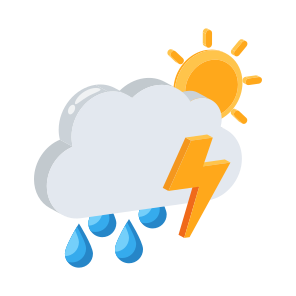 Rain, Rainfall, Thunder, Nimbus, Stratus icon
