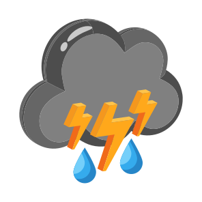 Rain, Rainstorm, Thunderstorm, Rainfall, Nimbus icon