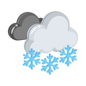 Snowfall, Snowflakes, Winter, Nimbus, Stratus icon