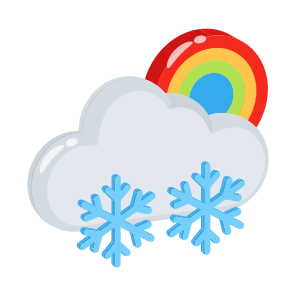 Snowfall, Winter, Snowflakes, Nimbus, Stratus icon