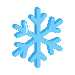 Snowflake, Snowfall, Winter, Snowy, Cold icon