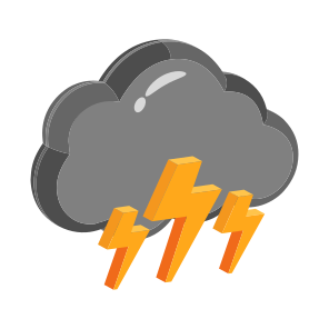 Storm, Thunder, Lightning, Thunderstorm, Nimbus icon