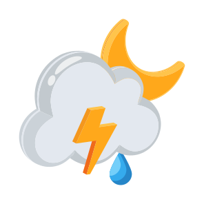 Storm, Thunder, Thunderstorm, Rainstorm, Nimbus icon