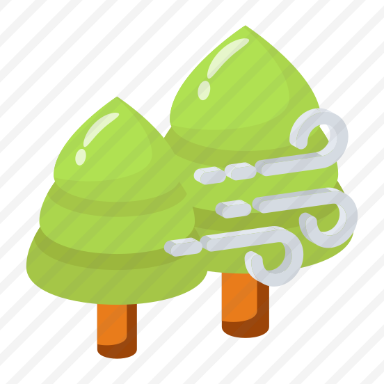 Trees, Nature, Outdoor, Windy, Breeze preview