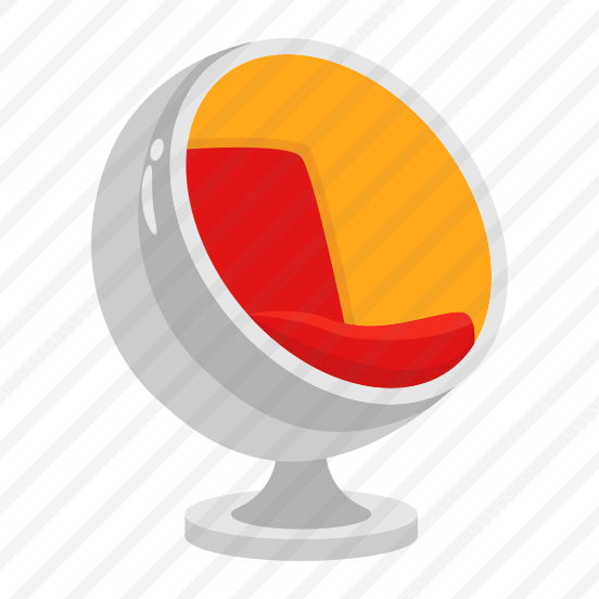 Chair, Seat, Sitting, Oval, Furniture preview