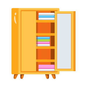 Cupboard, Closet, Wooden, Almirah, Storage icon