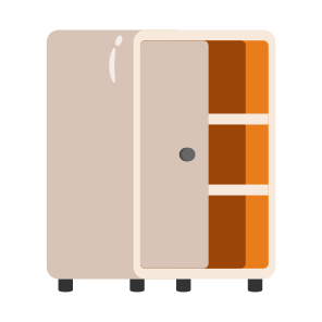 ,,,cupboard, Luxury, Closet, Almirah, Storage icon