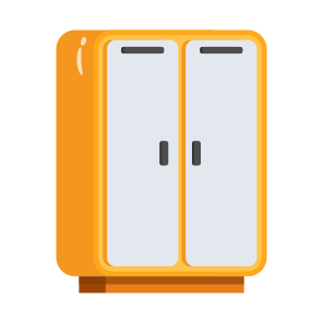 Cupboard, Wooden, Closet, Almirah, Storage icon