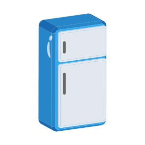 Fridge, Refrigerator, Appliance, Electronic, Interior icon