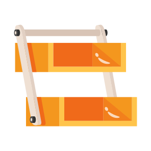 Racks, Stylish, Shelves, Storage, Furniture icon