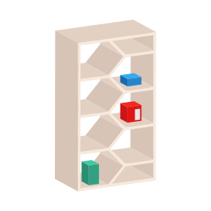 Shelves, Modern, Racks, Storage, Furniture icon