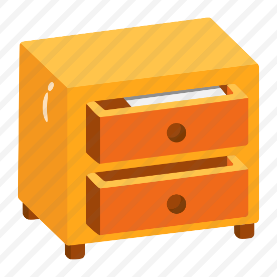 Sideboard, Bedside, Table, Wooden, Drawers preview