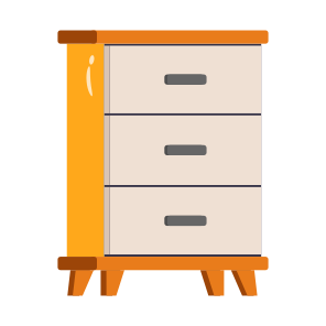 ,sideboard, Sidetable, Drawer, Table, Furniture,, icon