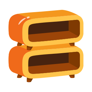 Sideboard, Sidetable, Table, Furniture, Interior icon
