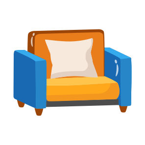 Sofa, Couch, Settee, Sitting, Furniture icon