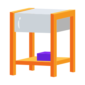 Wooden, Table, Furniture, Interior, Accessory icon