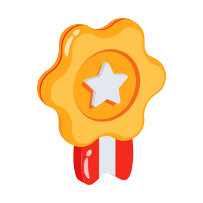 Badge, Insignia, Award, Reward, Success icon