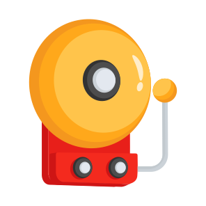 Bell, Buzzer, Alarm, Ringer, Knell icon