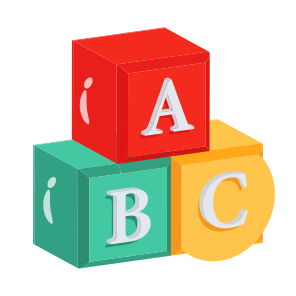 Blocks, Alphabets, Rudiments, Toy, Kindergarten icon