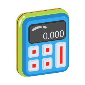 Calculator, Reckoner, Estimation, Totalizer, Device icon