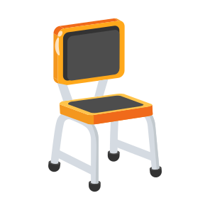 Chair, Seat, Sitting, Furniture, Interior icon