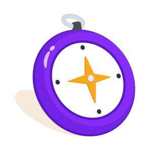 Compass, Orientation, Navigator, Indicator, Tool icon