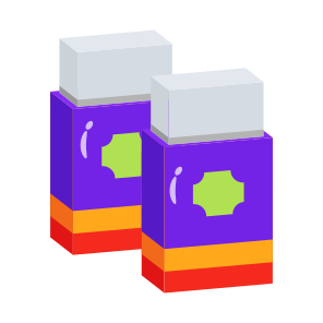 Eraser, Rubber, Remover, Stationery, Supplies icon
