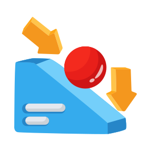 Friction, Slope, Incline, Physics, Experiment icon