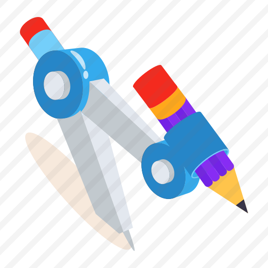 Geometry, Compass, Drafting, Stationery, Pencil preview